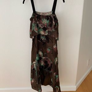 Objects without meaning cupro dress small ozma